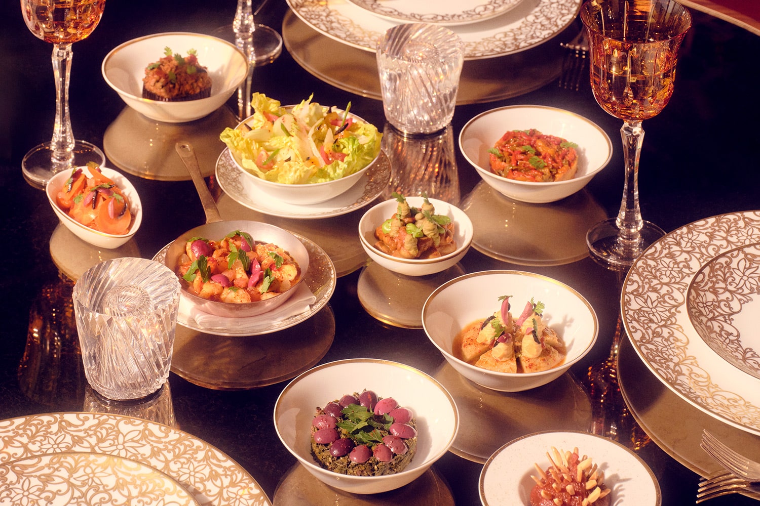 Nassamate and Lahda: Moroccan-style lunch menus